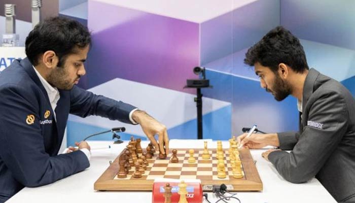 R Praggnanandhaa stuns World Champion D Gukesh to win Tata Steel Chess